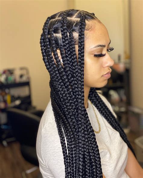 2 jumbo braids hairstyles|Get Voluminous Hair With 45+ Jumbo Braids Hairstyles